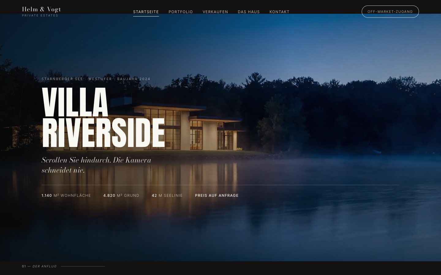 Helm und Vogt Website